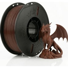 Trendexa Pla+ Filament 1.75 mm 1 kg Kahverengi - Yüksek Hızlı Baskı, ±0.02 mm Tolerans, Fdm/ams Uyumlu 3D Yazıcı Filamenti