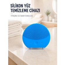 Nemere Ithalat Elektrikli Silikon Yüz Temizleme Fırçası Şarjlı Ayarlanabilir Titreşimli