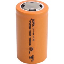 Aydogan's Ayd SP26500-3200F 3.7V 26650 Model 3200MAH Li-Ion Düz Kafa Pil