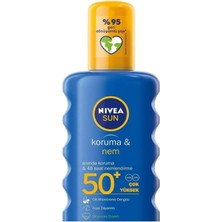 Trendexa Sun Koruma ve Nem Nemlendirici Güneş Spreyi Gkf 50+ 200 ml