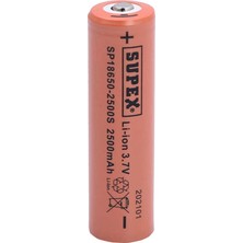 Aydogan's Ayd SP18650-2500S 3.7V 18650 Model 2500MAH Li-Ion Uçlu Pil
