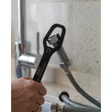 Sungur's Store Profesyonel Çoklu Anahtar 6 22 mm Kaymaz Diş Yapısı Uzun Gövde Güçlü Sıkma