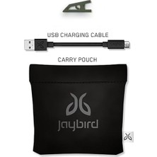 Trendexa Jaybird Kulaklık Çantası + USB Şarj Kablosu + Yeşil Yaka Klipsi