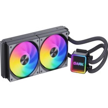 Trendexa Aquaforce W247 240 mm 2X12 cm Argb LED Fan ve Pompa, Intel ve Amd Uyumlu Sıvı Soğutma Sistemi (DKCCW247)
