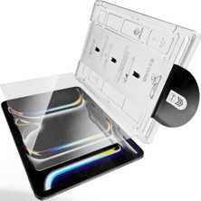 Trendexa Tablet ile Uyumlu Ekran Koruyucu, Hizalama Aparatlı Kolay Kurulum, Hd Şeffaf Temperli Cam, 9h Dayanıklı, Hassas Dokunmatik (1, iPad 11" (A16) 2025/IPAD 10. Nesil 10.9" 2022)