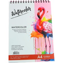 Tr A4 Spiralli Suluboya Sketchbook Resim Defteri, 24 Yaprak