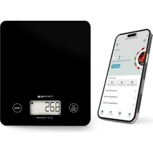 Tr Şımart Akıllı Mutfak Terazisi Bluetooth Destekli Hassas Dijital Ölçüm
