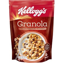 Trendexa Granola Çikolata Parçacıklı ve Fındıklı 340 G; %44 Yulaf Içerir, Lif Kaynağı, %11 Belçika Çikolata Parçaları, Antioksidan Içerir, Kahvaltılık Gevrek, Müsli
