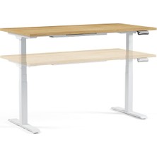 Tr Regula Desk 3p - Elektrikli Yükseklik Ayarlı Çalışma Masası, Çift Motorlu, Bluetooth Kontr