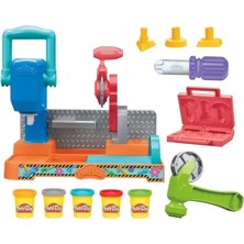 Play-Doh Play Doh Damga ve Testere Aleti Tezgahı F9141