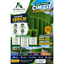 Tr (180 cm x 6 M) Çim Çit Yeşil Bahçe Teli Galvanizli Yüksek Kalite