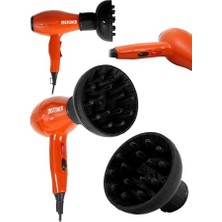 Trendexa Alman 3600 W Saç Kurutma Makinesi, Ac Motor, Difüzör, 2 Adet Başlık