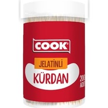 Trendexa Bambu Kürdan; Jelatinli, 200 Adet