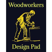 Trendexa Woodworkers Design Pad - For Sketch Pad ' S - Woodworking Paper Woodworkers - - Craftsmen Project Planner Grid Graph