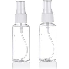 Trendexa 30 ml Şeffaf Sprey Şişesi, Boş Pet Kozmetik Atomizer, 2'li