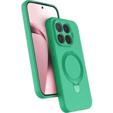TeknoKapsül Xiaomi Mi 17T Regal Magsafe Standlı Kapak - Yeşil