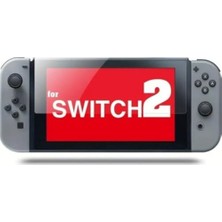 Trendexa Nintendo Switch 2 ile Uyumlu Ekran Koruyucu 9h Esnek Nano Şeffaf 7.5 Inç