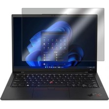 Trendexa Lenovo Thinkpad X1 Carbon 10 14 Inç Için 9h Temperli Nano Cam Gizlilik Ekran Koruyucu, Anti-Spy