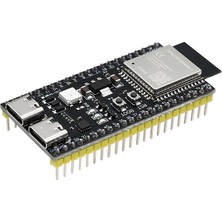 Trendexa ESP32-S3 N16R8 Wi-Fi Bluetooth Geliştirme Kartı, 16MB Flash Bellek, 8mb Psram, Çift Usb-C Port, Kablosuz Bağlantı, Mikrodenetleyici Modülü