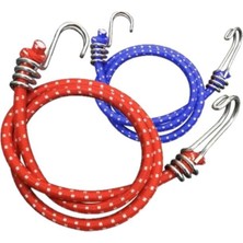 Trendexa Sevgent Bağaj Lastiği ile Uyumlu 10 mm 150 cm Çift Kancalı