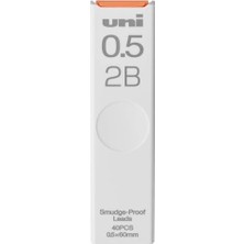 Trendexa Uni Smudge-Proof Leads Refill For Mechanical Pencil | 0.5 mm | 2b | 40PCS