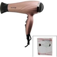 Trendexa Awox Gleao (Rose-Gold) Saç Kurutma ve Fön Makinesi (Soğuk Üfleme) (2 Kademe Fan ve 3 Kademe Sıcaklık) (1700-2000W)*12