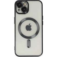 Sh Apple Iphone 14 Kılıf Kross Magneticsafe Kapak - Siyah Sh Najmaddin