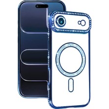 Sh Apple Iphone 17 Air Joke Simli Magneticsafe Kılıf - Mavi Sh Najmaddin