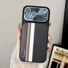 Apple iPhone 18 Pro Max Uyumlu Kılıf Zebana Rivon M-Safe Kılıf (Iphone 18 Pro Max Görünümlü) Siyah