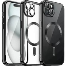 Sh Apple Iphone 15 Kılıf Kross Magneticsafe Kapak - Siyah Sh Najmaddin