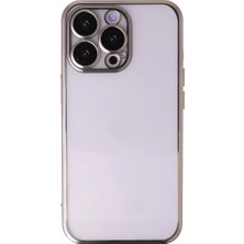 Sh Apple Iphone 13 Pro Max Kılıf Razer Lensli Silikon - Gold Sh Najmaddin