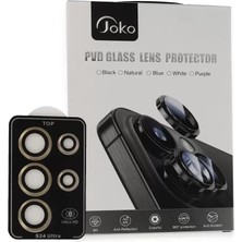 Sh Joko Samsung Galaxy S23 Ultra Pvd Metal Kamera Lens - Gold Sh Najmaddin