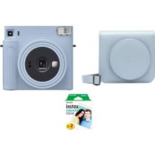 Trendexa Çanta, Fujifilm Sq1 Buz Mavi Fotoğraf Makinesi+Askı+Pil+20'li Film+