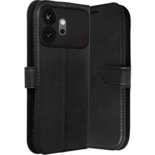 TeknoKapsül Huawei Honor 600 Trend S Plus Kapaklı Kılıf - Siyah