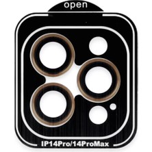 Sh Joko Apple Iphone 15 Pro Max Pvd Metal Kamera Lens - Turuncu Sh Najmaddin