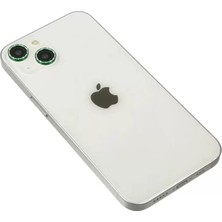 Sh Apple Iphone 14 Diamond Kamera Lens - Yeşil Sh Najmaddin