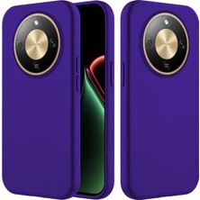 Honor Magic 8 Lite Uyumlu Kılıf Zebana Içi Kadife Silinebilir Lansman Kılıf Lacivert