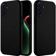 Samsung Galaxy A57 Uyumlu Kılıf Zebana Içi Kadife Silinebilir Lansman Kılıf Siyah