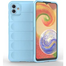 Sh Samsung Galaxy A04 Kılıf Optimum Silikon - Sky Blue Sh Najmaddin