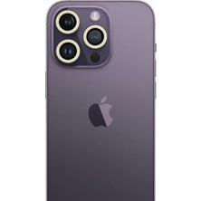 Sh Apple Iphone 12 Pro Neon Fosforlu Kamera Lens - Beyaz Sh Najmaddin