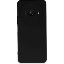 Sh Xiaomi Redmi A3 4g Kılıf Nano Içi Kadife Silikon - Siyah Sh Najmaddin