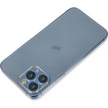 Sh Apple Iphone 11 Pro Shine Kamera Lens Koruma Cam - Mavi Sh Najmaddin