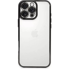 Sh Apple Iphone 16 Pro Kılıf Razer Lensli Silikon - Siyah Sh Najmaddin