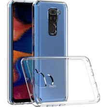 Edntrend Newface Xiaomi Redmi Note 9 Kılıf Lüx Şeffaf Silikon - Şeffaf