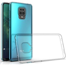 Edntrend Newface Xiaomi Redmi Note 9 Pro Kılıf Lüx Şeffaf Silikon - Şeffaf