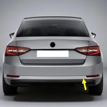 Trendexa Arka Tampon Çeki Demiri Kapağı 3V5807441 Skoda Superb Sedan ile Uyumlu 2016-2019