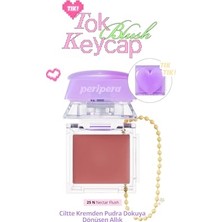 Trendexa Kremden Pudra Dokuya Dönüşen Allık Tok Blush Keycap (25 Nectar Flush)