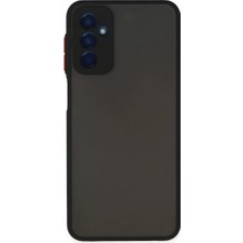 TeknoKapsül Samsung Galaxy M13 Kılıf Montreal Silikon Kapak - Siyah