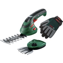 Tr Home And Garden 060083310C Bosch Isio Batarya Çim Düzeltici Seti (3,6 Volt, Bıçak Uzunluğu 1