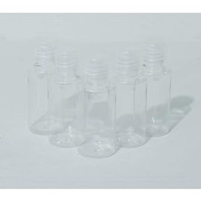 Trendexa 50 ml Boş Pet Şişe, Dökme Kapaklı 5 Adet